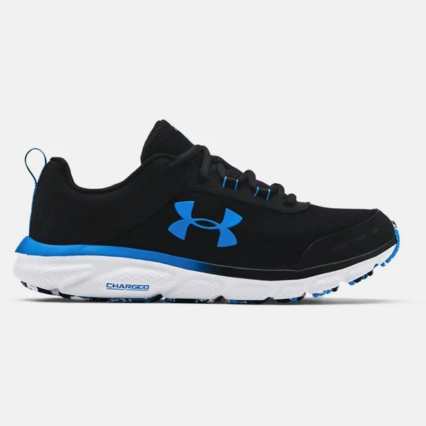 Under Armour Men's Charged Assert 8 Marble Running Shoes - Black, 7.5