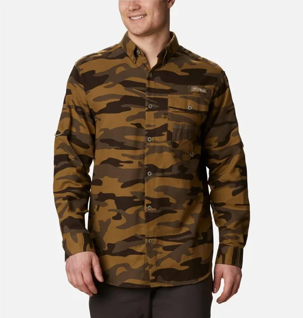 Columbia Men's Sharptail Flannel Button Down L/S Shirts
