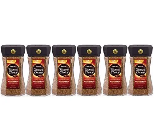 Nescafe Taster&s Choice Instant Coffee - House Blend, 7 Ounce Pack of 6