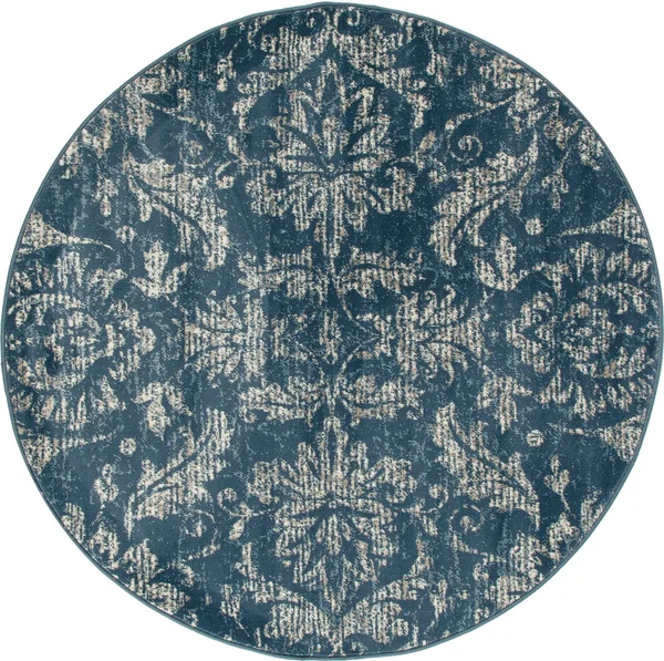 Art Carpet Arabella Arabesque Blue 9 ft. x 12 ft. Area Rug