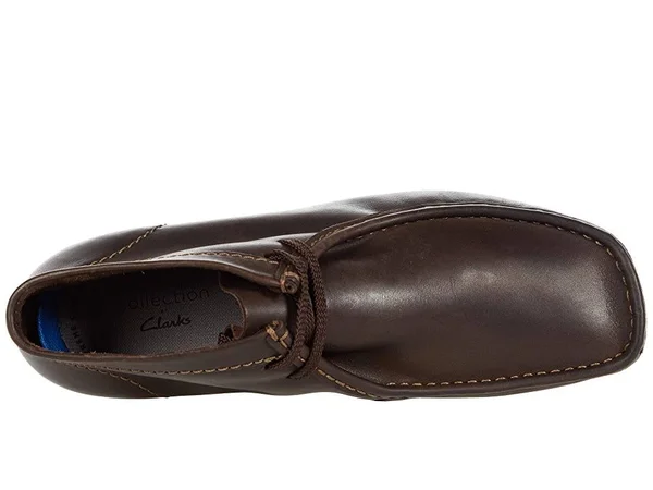 Clarks Men's Shacre Boot Brown Leather 8