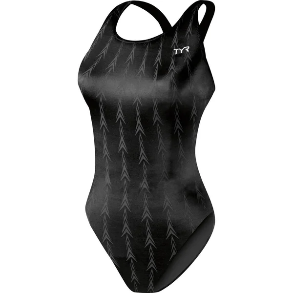 TYR Women's Fusion 2 Aerofit Swimsuit-Black-30