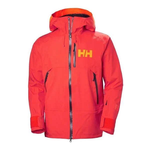 Helly Hansen Men’s Sogn Shell Ski Jacket - Red, 2XL