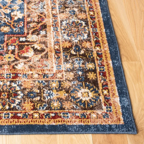 Safavieh Bijar Brown/Rust 6 ft. 7 in. x 6 ft. 7 in. Square Area Rug