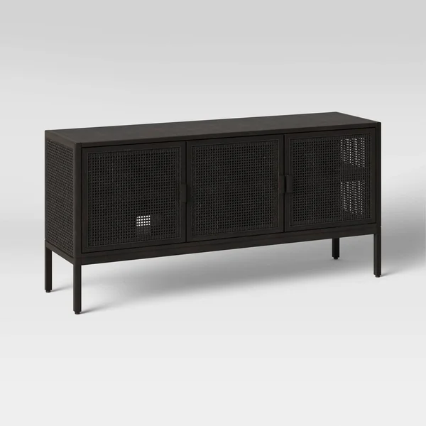 Minsmere TV Stand for TVs Up to 55x22 Black - Opalhouse