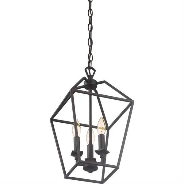 Quoizel AVY5203PK Aviary Pendant, Polished Nickel
