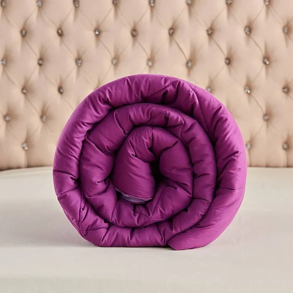 Jml Reversible Down Alternative Quilted Comforter - Queen - Aqua