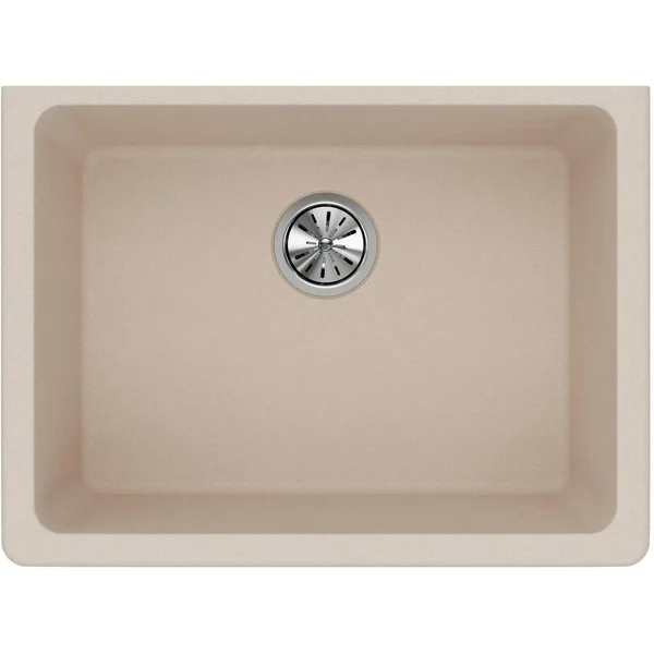 Elkay Quartz Classic ELGU2522SD0 Sand Single Bowl Undermount Sink