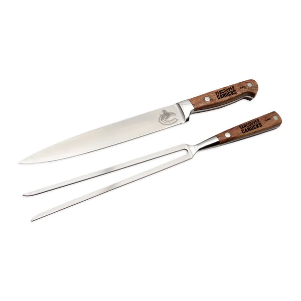 Vancouver Canucks 2 Piece Carving Set