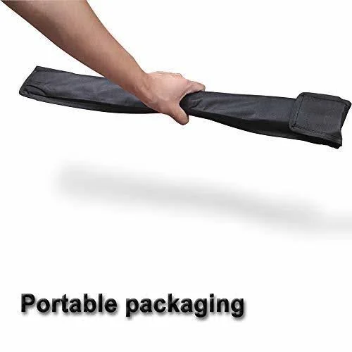 Goutime 23 x 5/8 inch Stainless Steel Shish Kabob Skewers with Bag, Set of 6