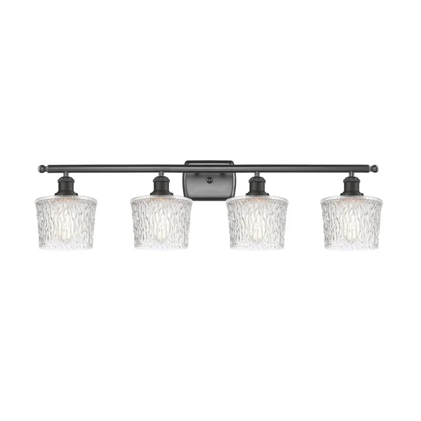 Innovations Lighting-516-4W-OB-G402-Niagra - 4 Light Bath Vanity Oil Rubbed Bronze Finish with Clear Glass