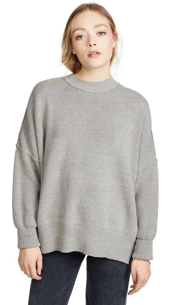 Easy Street Tunic by Free People - Heather Grey, L