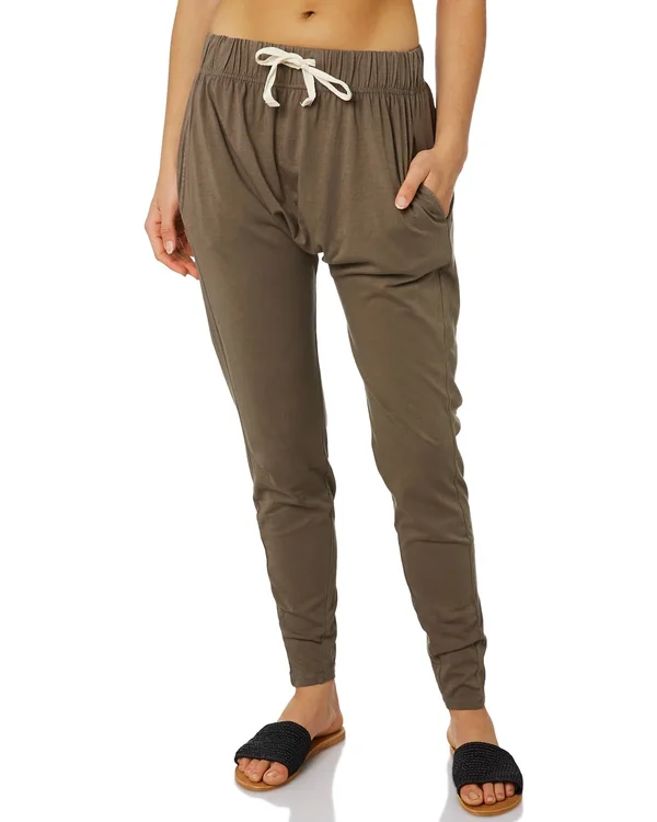 Silent Theory Fluid Pant Olive, 6