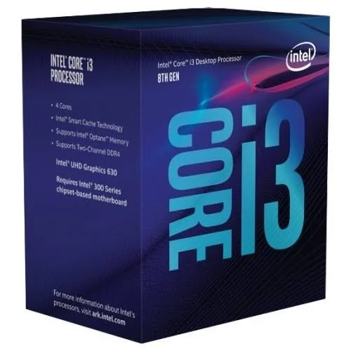 Intel Core i3-8300 3.7 GHz Quad-Core Processor - 8 MB - LGA1151 Socket - Retail