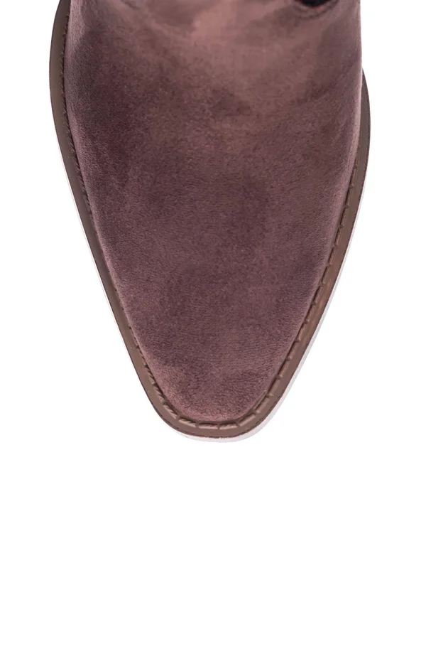 Chinese Laundry Bonnie Bootie - Size 9.5 in Brown Faux Leather at Nordstrom