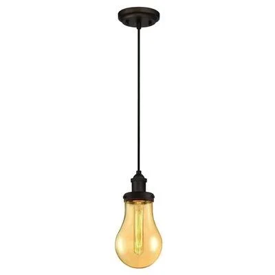 Williston Forge Rhoda 1-Light Bulb Pendant