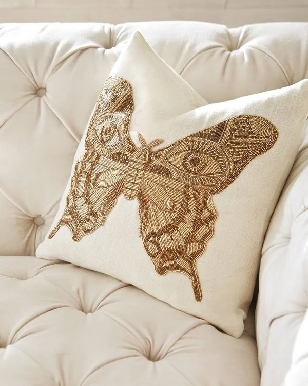 Jonathan Adler Muse Butterfly Pillow