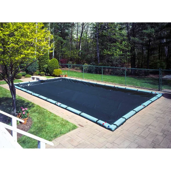 Robelle Olympus 18 ft. x 40 ft. Rectangular Blue Solid In-Ground Winter Pool Cover