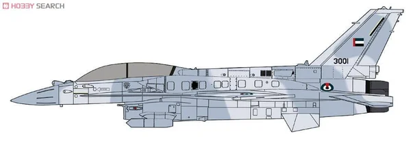 Hasegawa 1/48 F-16F (Block 60) Fighting Falcon 07244