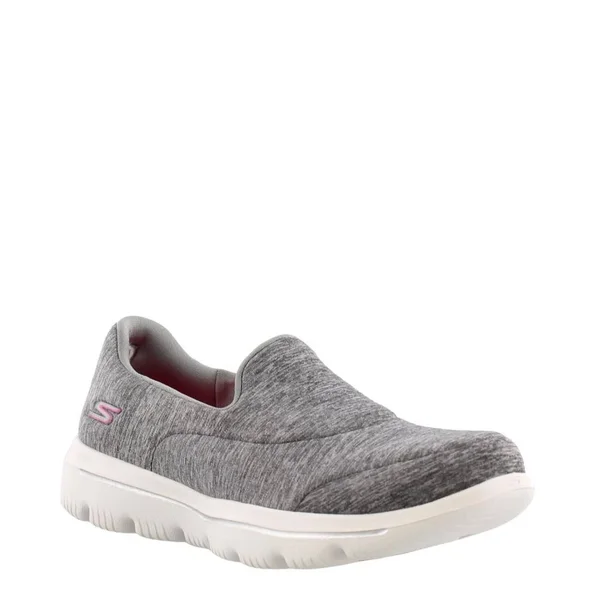 Skechers Women's GOwalk Evolution Ultra - Amazed Performance Shoes Gray - Size 5.5