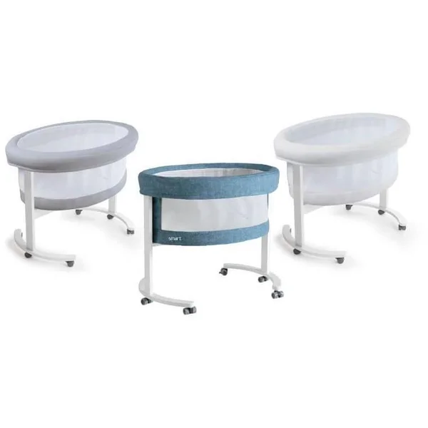 Micuna Smart Luce Bassinet White/White Fabric