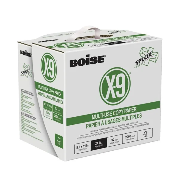 Boise X-9 SPLOX Multi-Use Copy Paper - 8.5x22 x 11