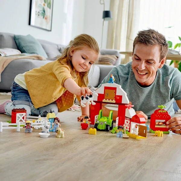 Lego Duplo Town Barn, Tractor & Farm Animal Care 10952