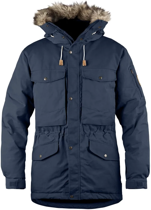 Fjallraven Singi Down Jacket Blue, Mens G-1000 Down Jacket, Size XL - Color Storm