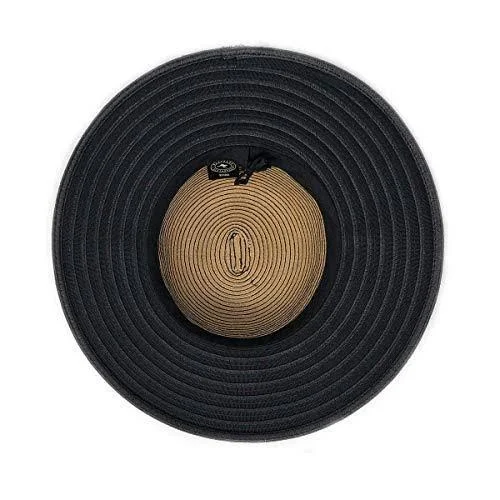 Wallaroo Hat Company: Women's Riviera Hat - Camel/Black