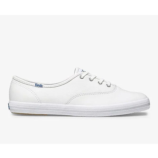 Keds Champion Leather Oxford Women's Oxford - White Size 6.5