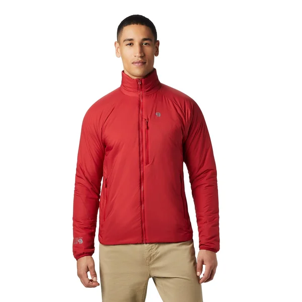 Mountain Hardwear Men's Kor Strata Jacket - Dark Brick - Small