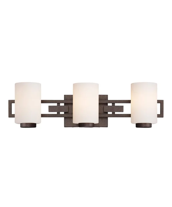 Designers Fountain Del Ray 3 Light Bath Bar - Flemish Bronze - 83803-FBZ