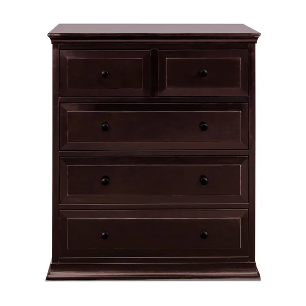 Davinci Signature 5 Drawer Tall Dresser Dark Java