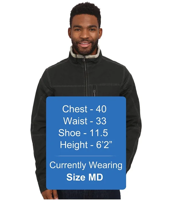 Men's Kuhl Burr Jacket Lined Raven