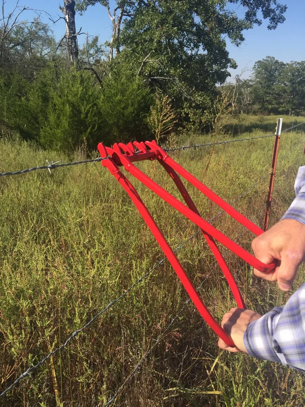 Wire Tight Fence Crimping Tool - Ranch Wire Tightener and Repair. Slic