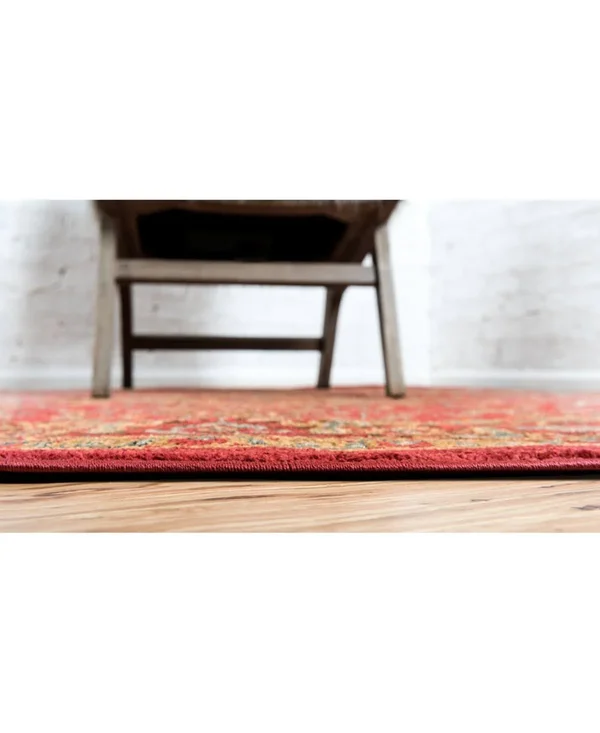 Unique Loom Ardashir Sahand Area Rug - 10& 6 x 16& 5 (Red)
