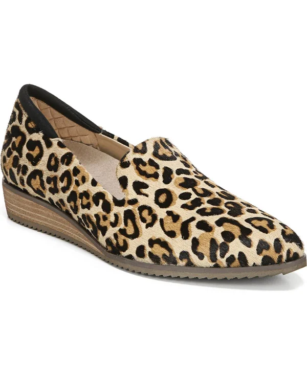 Women's Dr. Scholl&s Original Collection Kewl Loafer, Size: 9.5, Tan/Black Pony Hair Leather