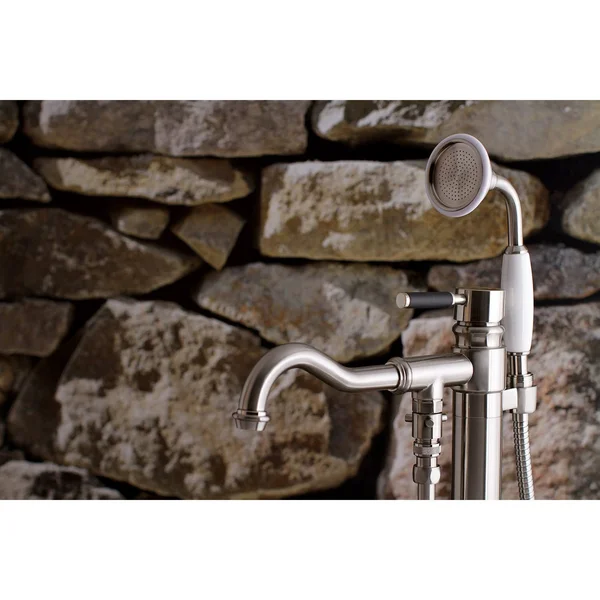 Kingston Brass KS7135DKL Kaiser Freestanding Tub Faucet with Hand Shower - Oil Rubbed Bronze