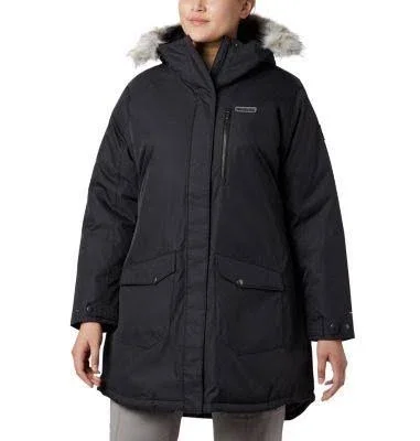 Columbia Women's Suttle Mountain Long Insulated Jacket - 2x - Red