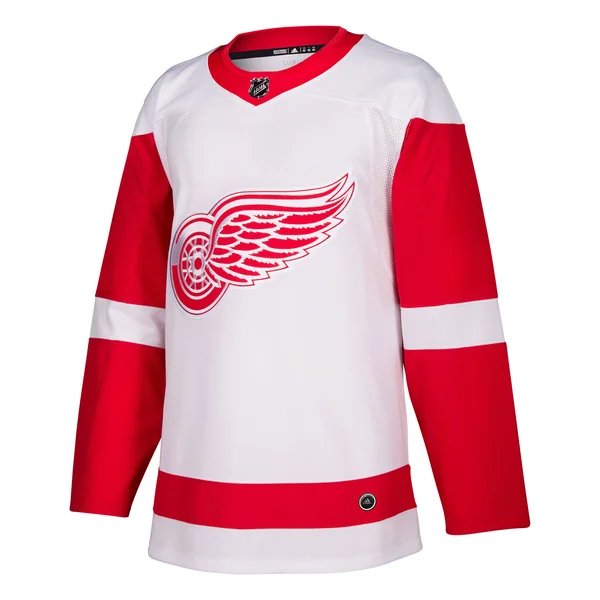 Adidas Detroit Red Wings White Authentic Custom Jersey