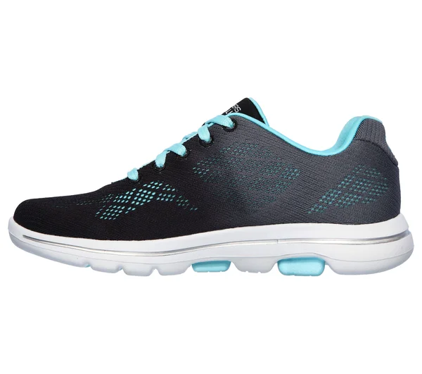 Women's Skechers GOwalk 5 Alive Sneaker - Size: 10.5, Black