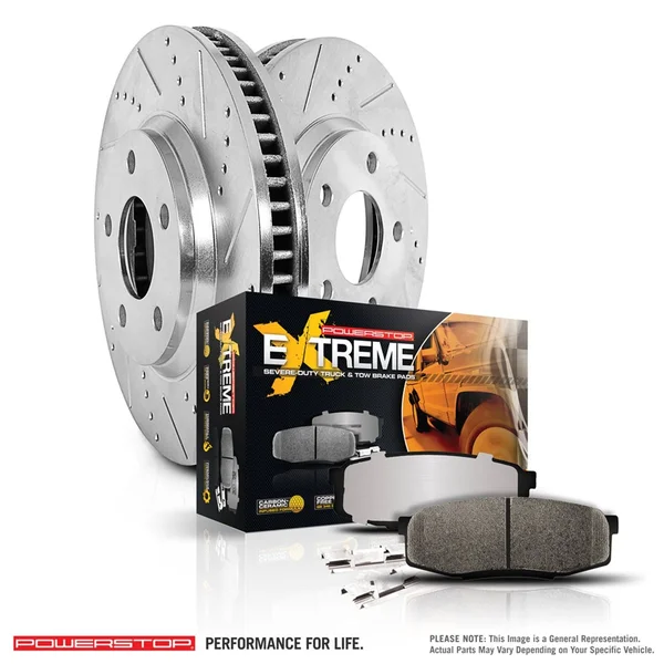 Power Stop K2421-36 Front Z36 Truck and Tow Brake Kit