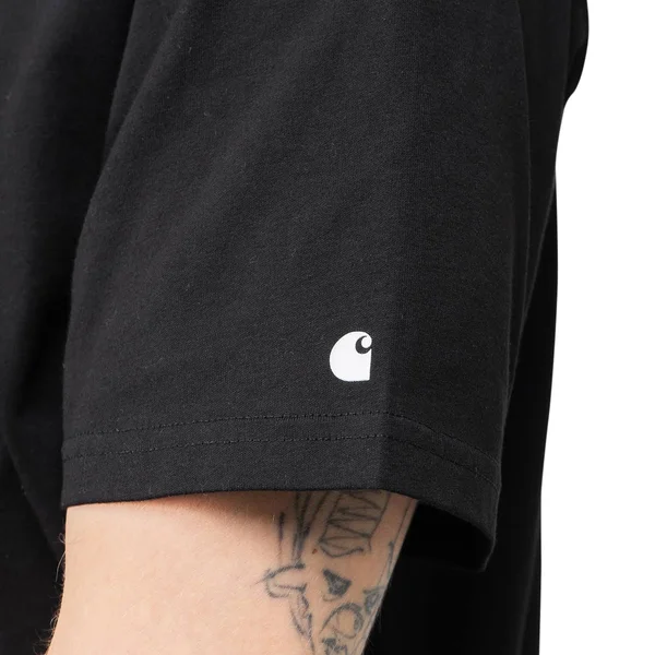 Carhartt WIP S/S Base T-Shirt (Black - White)