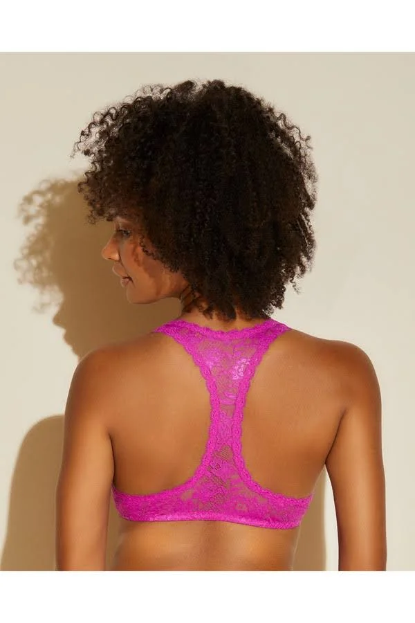 Cosabella, Racie Racerback Bralette, L, Cape Fuchsia