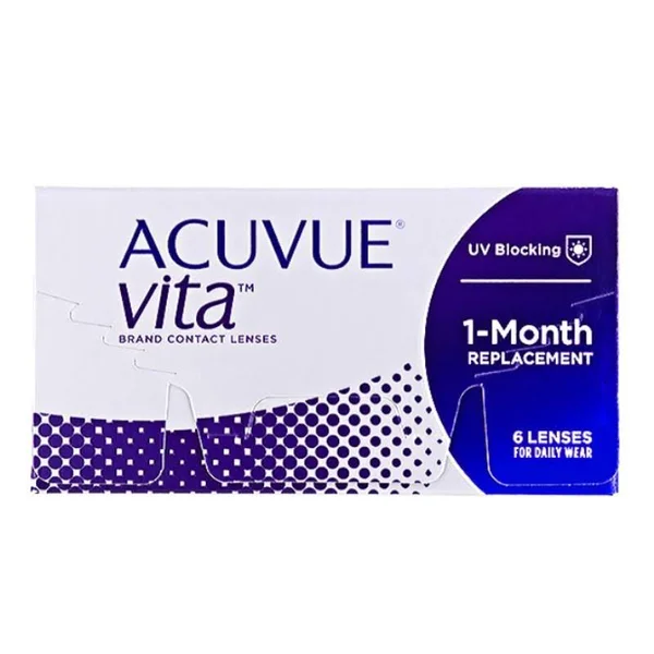 Acuvue Vita Brand Contact Lenses, 6 Pack