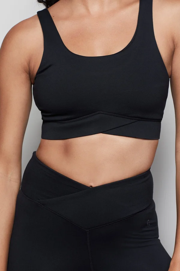 The Cutaway Bralette Black001 - Size 1