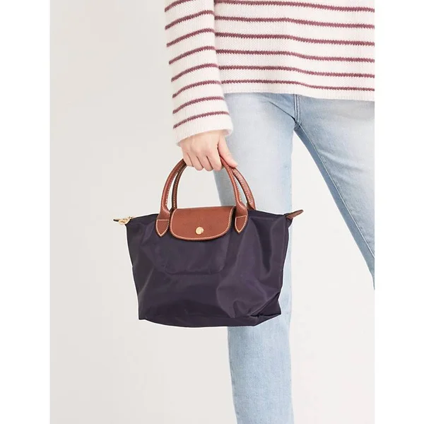 Longchamp Le Pliage Small Nylon Top Handle Tote