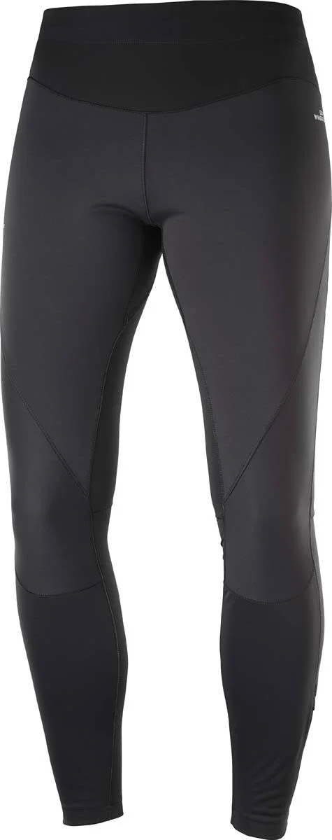Salomon Women's Trail Runner WS Tight - XS - Black - Black