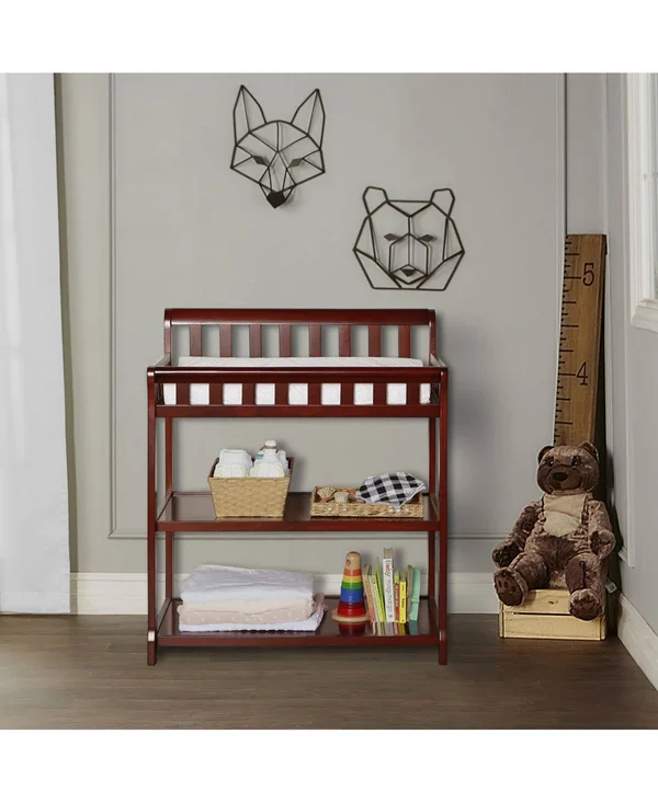 Dream on Me 2-in-1 Ashton Changing Table - Mystic Gray