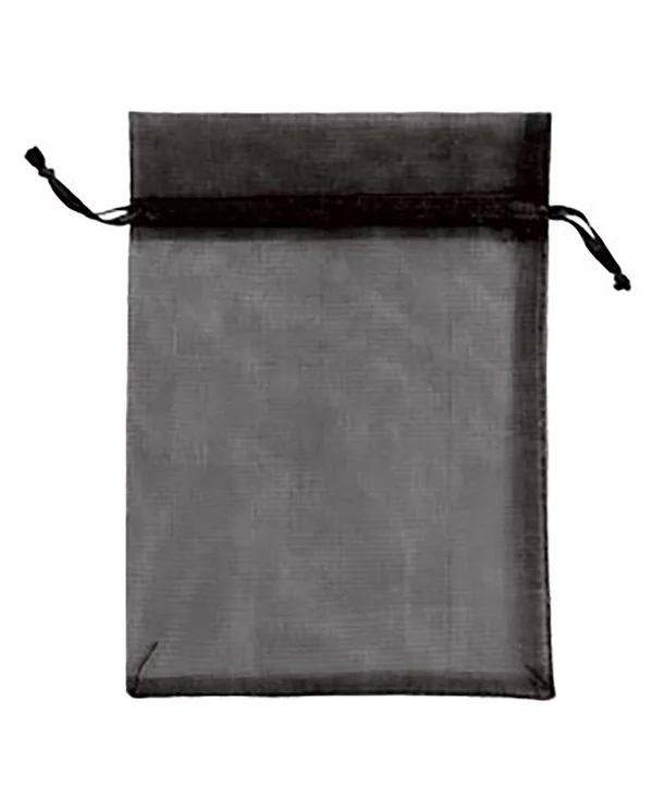 Organza Drawstring Pouches - Case of 100 - Dimension 5 inchw x 7 inchh - Satin Drawstring Closure -Usable Space 5 inchw x 5 inch